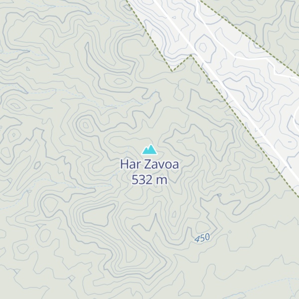 Map of Har Zavoa