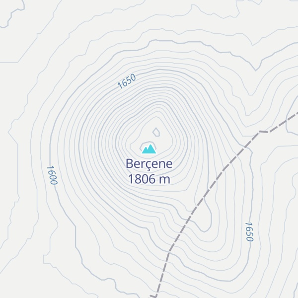 Map of Berçene