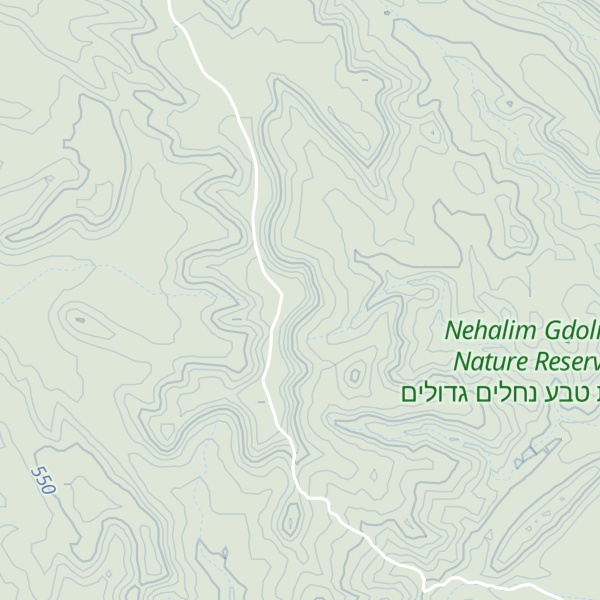 Map of Mt. Zenifim