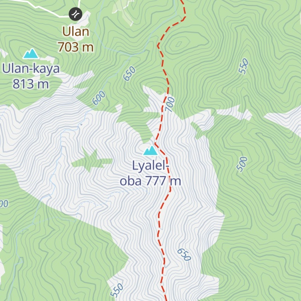 Map of Lyalel-oba