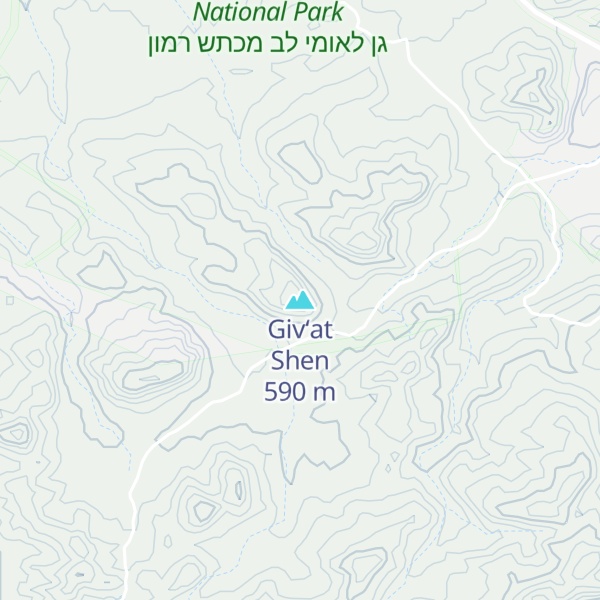 Map of Giv‘at Shen