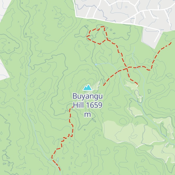 Map of Buyangu Hill