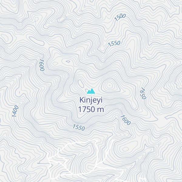 Map of Kinjeyi