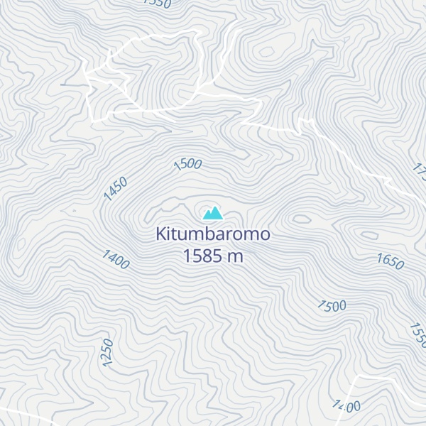 Map of Kitumbaromo