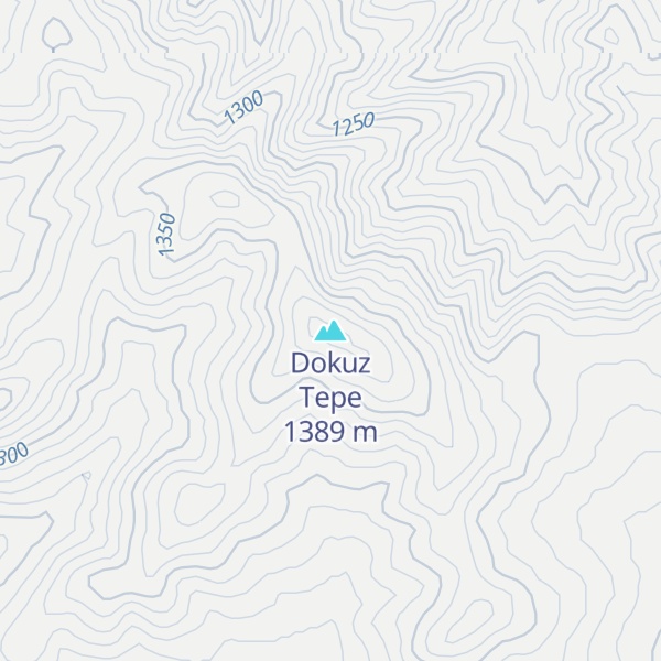 Map of Dokuz Tepe