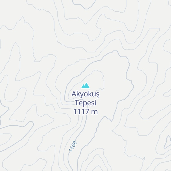 Map of Akyokuş Tepesi