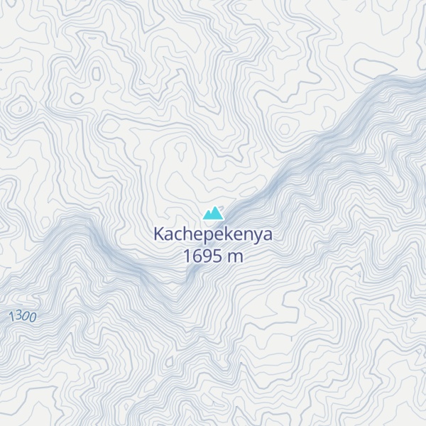 Map of Kachepekenya