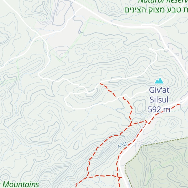 Map of Har Gvanim