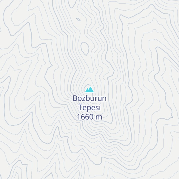 Map of Bozburun Tepesi