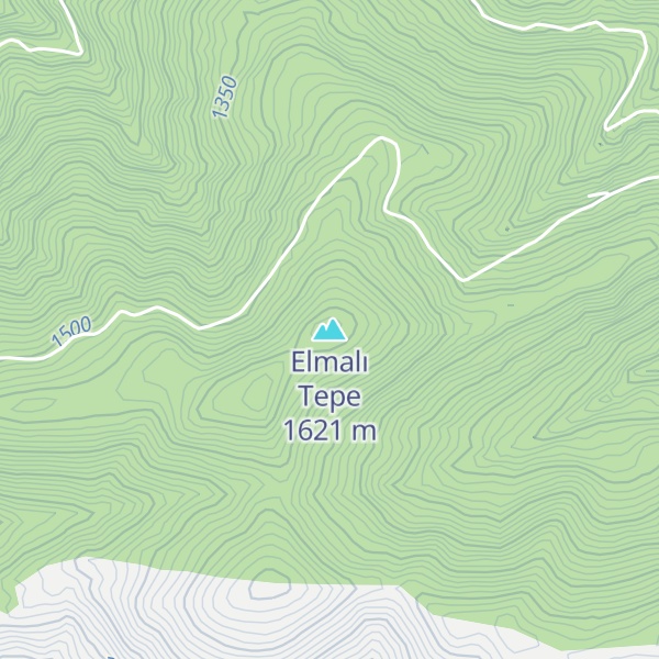 Map of Elmalı Tepe