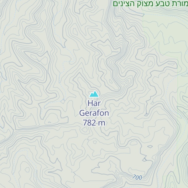 Map of Har Gerafon