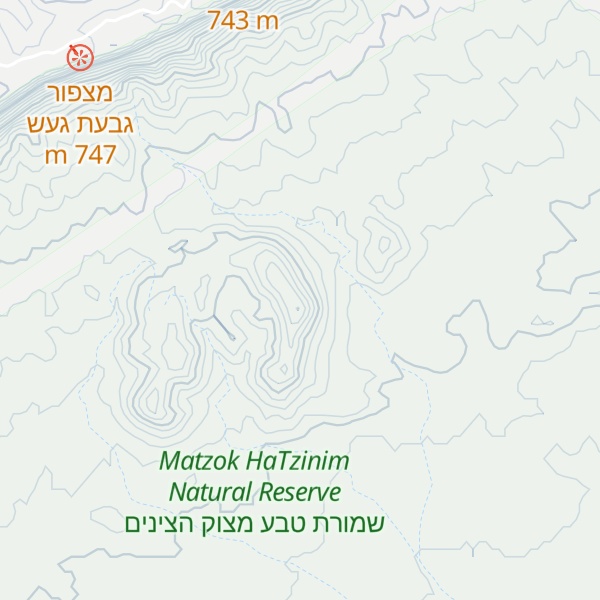 Map of Givat Gaash