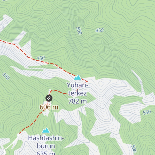 Map of Yuhari-terkez