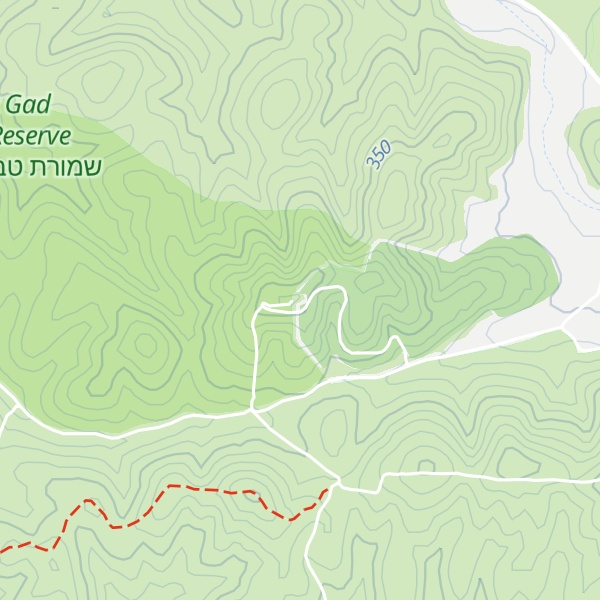 Map of Giv‘at Gad