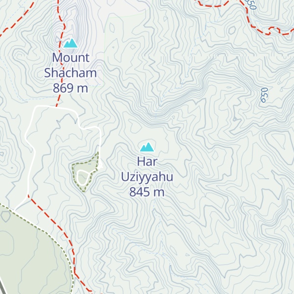 Map of Har Uziyyahu