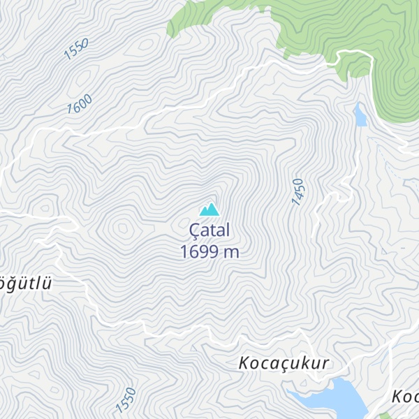 Map of Çatal