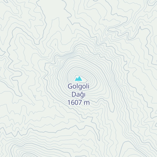 Map of Golgoli Dağı