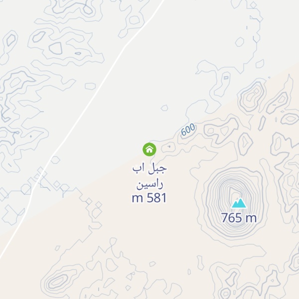 Map of جبل اب راسين