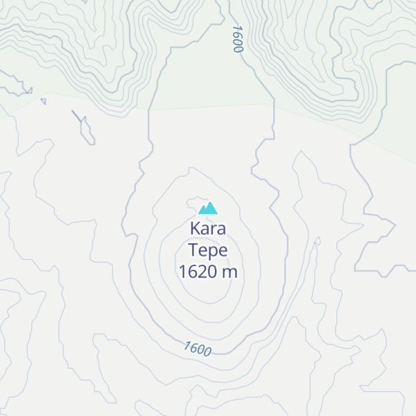 Map of Kara Tepe