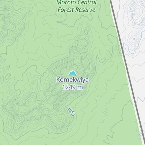 Map of Komekwiya
