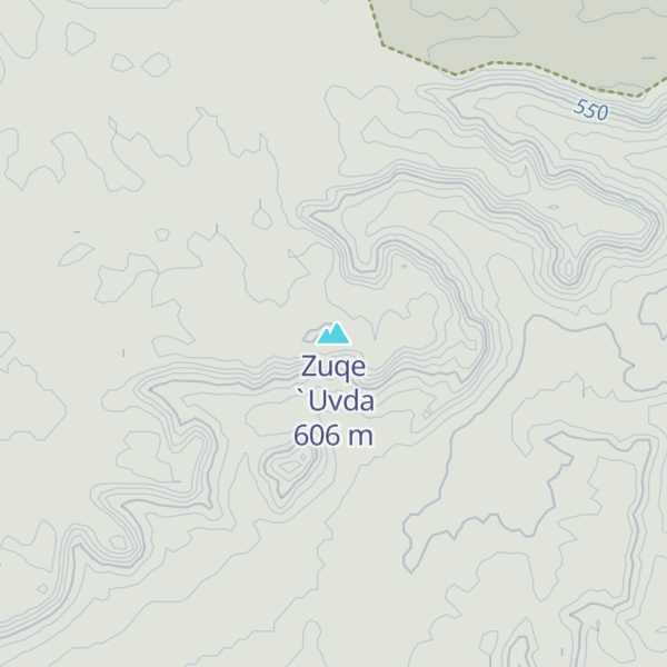 Map of Zuqe `Uvda