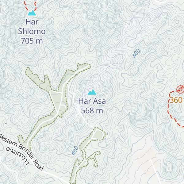 Map of Har Asa