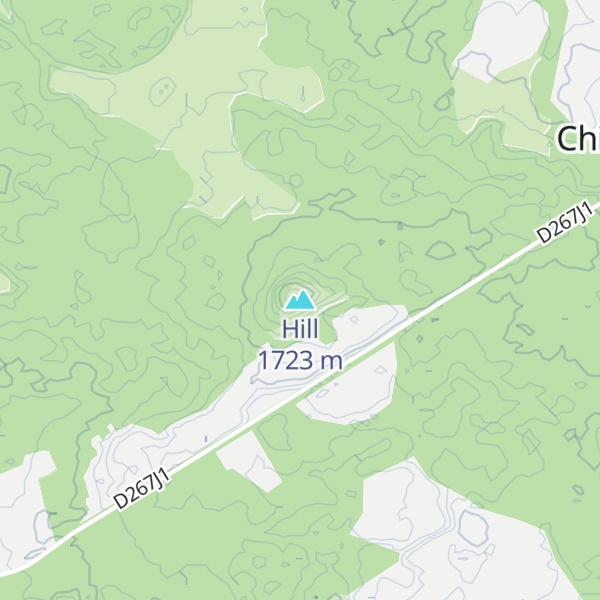 Map of Hill