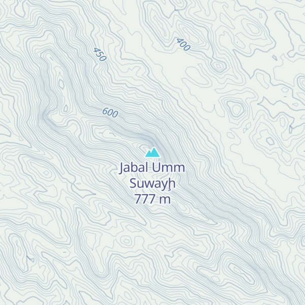 Map of Jabal Umm Suwayḩ