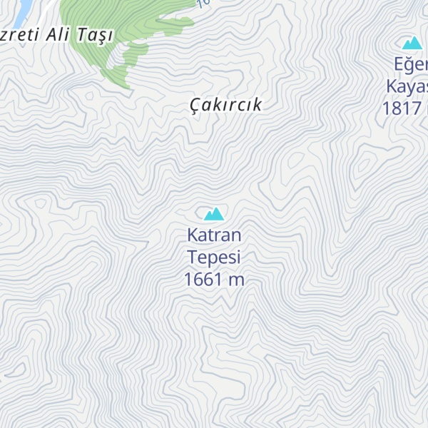 Map of Katran Tepesi
