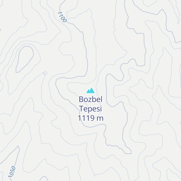 Map of Bozbel Tepesi