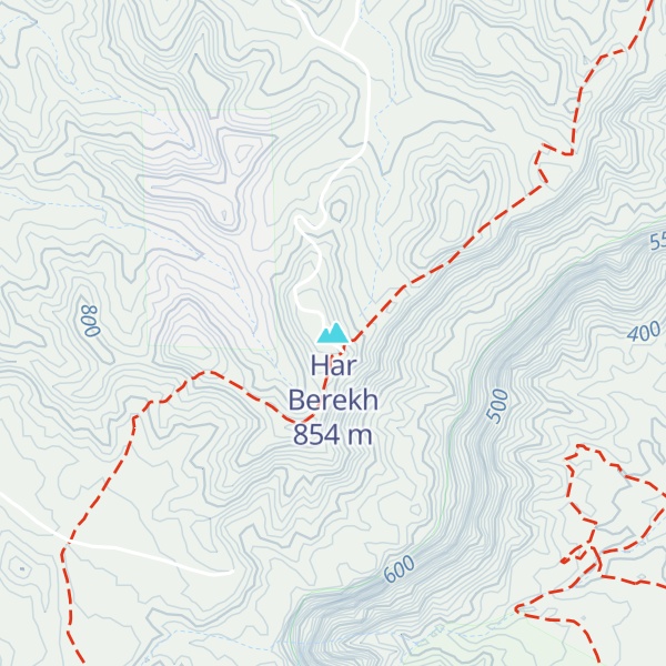 Map of Har Berekh