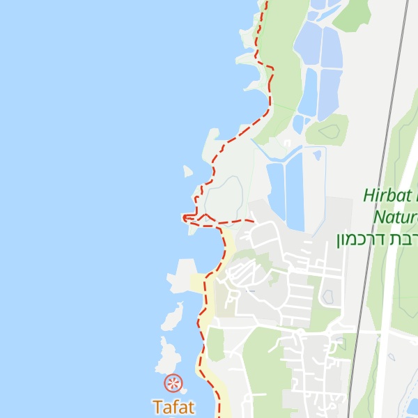 Map of Tel Dor
