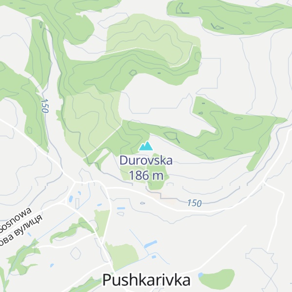 Map of Durovska