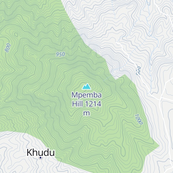 Map of Mpemba Hill