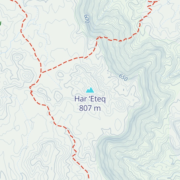 Map of Har ‘Eteq