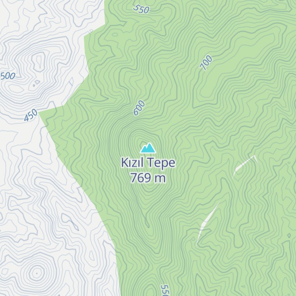 Map of Kızıl Tepe