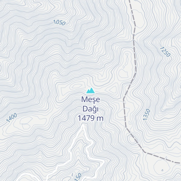 Map of Meşe Dağı