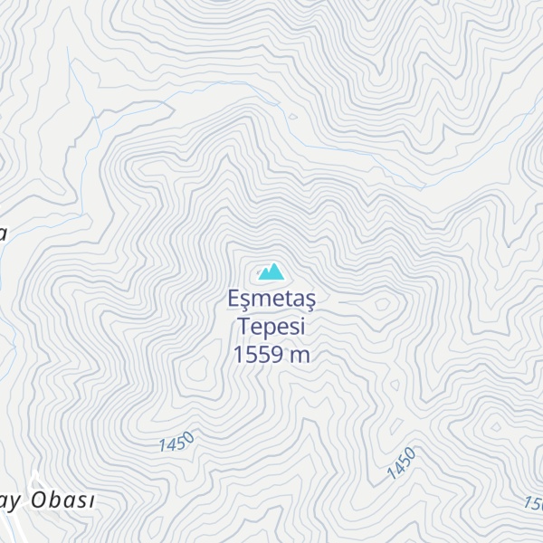 Map of Eşmetaş Tepesi