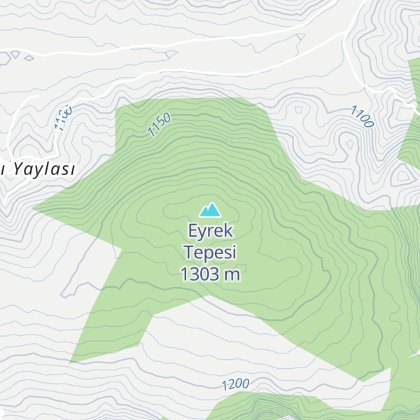 Map of Eyrek Tepesi