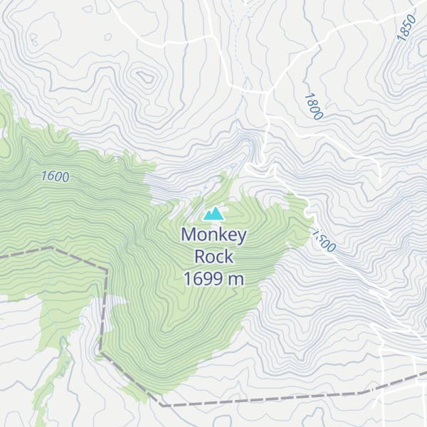 Map of Monkey Rock