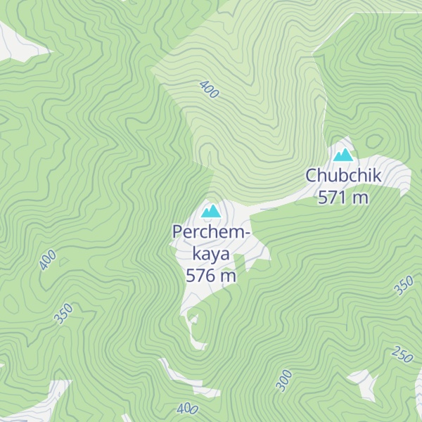 Map of Perchem-kaya