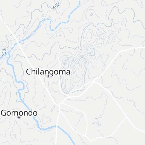 Map of Chilangoma