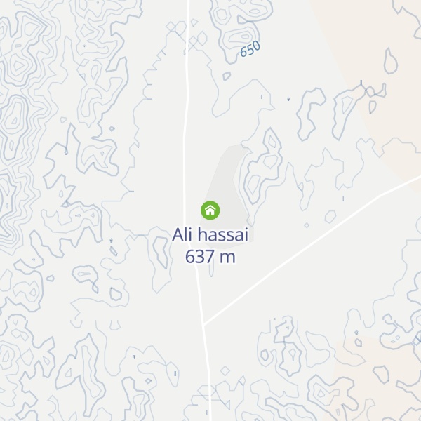 Map of Ali hassai