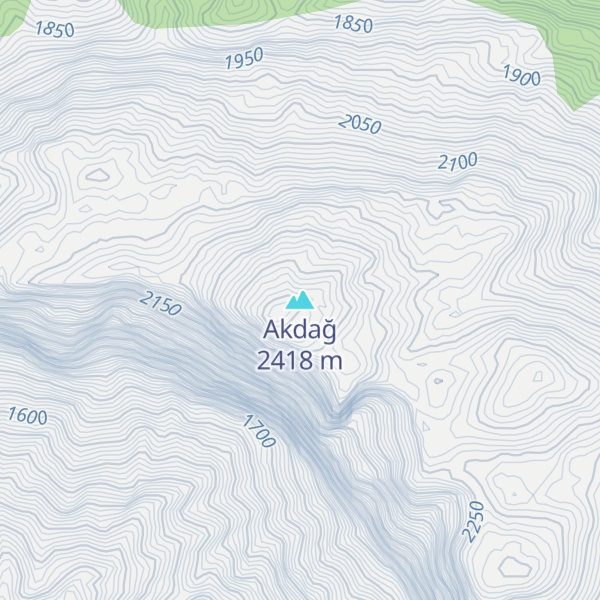 Map of Akdağ
