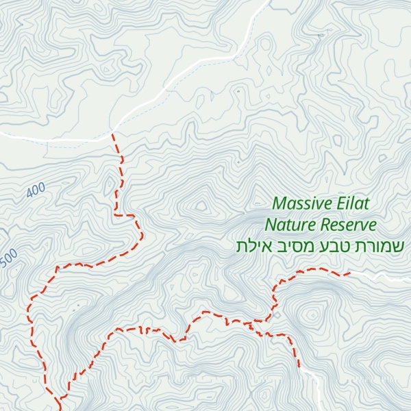 Map of צוקי עברונה