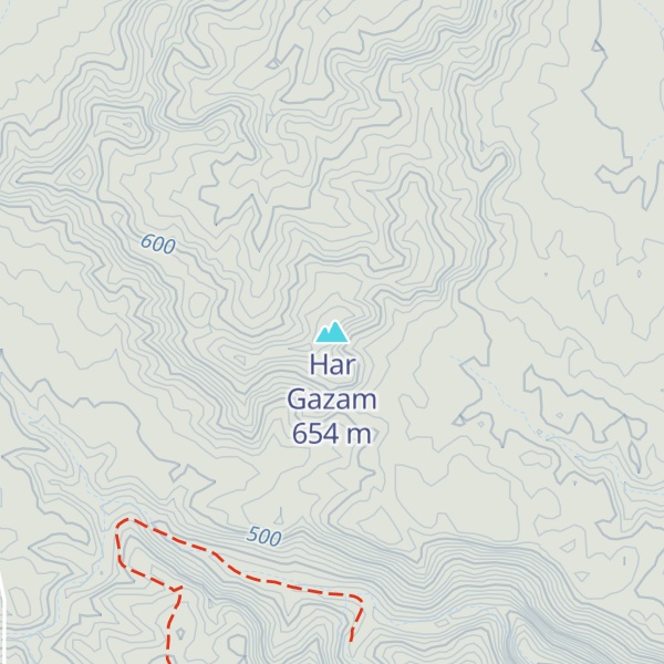 Map of Har Gazam