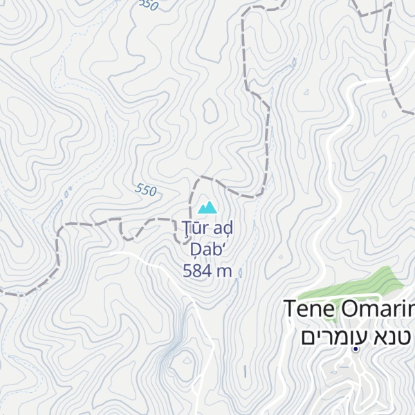 Map of Ţūr aḑ Ḑab‘