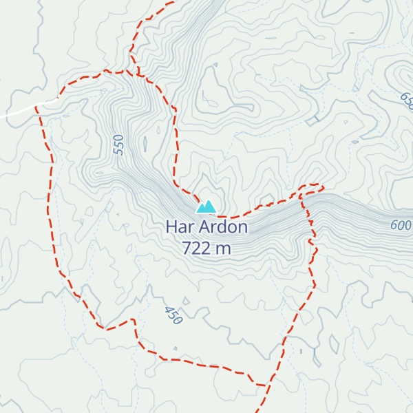 Map of Har Ardon