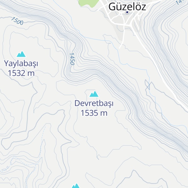 Map of Devretbaşı