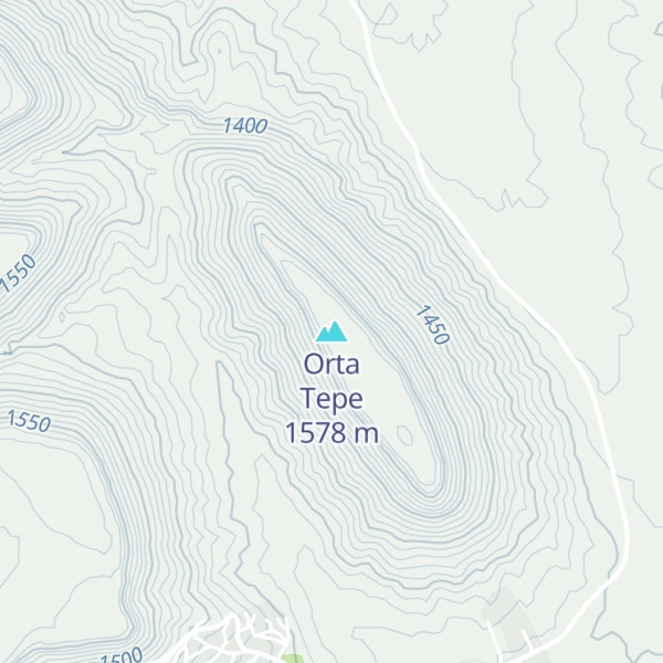 Map of Orta Tepe
